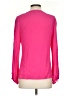 Classiques Entier 100% Silk Pink Long Sleeve Silk Top Size S - photo 2