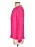 Classiques Entier 100% Silk Pink Long Sleeve Silk Top Size S - photo 5
