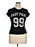 Active Basic Black Sleeveless T-Shirt Size XL - photo 1