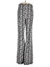 By Anthropologie Print Silver Casual Pants Size M - photo 1