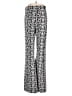 By Anthropologie Print Silver Casual Pants Size M - photo 2