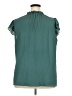 BLOOMCHIC 100% Polyester Teal Short Sleeve Blouse Size 18 - photo 2