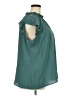 BLOOMCHIC 100% Polyester Teal Short Sleeve Blouse Size 18 - photo 4