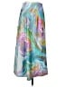Sigrid Olsen Graphic Orange Green Casual Skirt Size XS - photo 2
