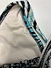 Volcom Animal Print Teal Swimsuit Top Size L - photo 3
