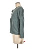 Cherish Teal Long Sleeve Henley Size Med - photo 5