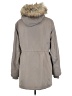 DKNY 100% Polyester Gray Coat Size M - photo 2