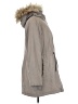 DKNY 100% Polyester Gray Coat Size M - photo 4