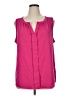 C. Wonder 100% Polyester Pink Sleeveless Blouse Size 1X - photo 1