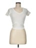 Pull&Bear Ivory Short Sleeve T-Shirt Size M - photo 1