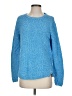 Talbots 100% Cotton Tweed Blue Pullover Sweater Size S - photo 1