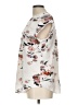 Fun2Fun Floral Ivory Short Sleeve Blouse Size L - photo 5
