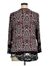 Cato Burgundy Long Sleeve Blouse Size XL - photo 2