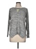 Juicy Couture Chevron-herringbone Gray Pullover Sweater Size M - photo 1