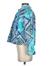 Coldwater Creek 100% Cotton Print Blue Jacket Size S (petite) - photo 5