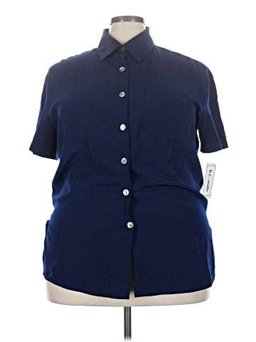 K.C. Studio Short Sleeve Blouse (view 1)