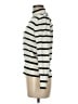 Melissa McCarthy Seven7 Stripes Ivory Turtleneck Sweater Size M - photo 5