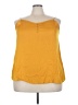 Gap Outlet 100% Polyester Yellow Sleeveless Blouse Size XXL - photo 1
