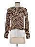 Ann Taylor Animal Print Tan Pullover Sweater Size XS - photo 1