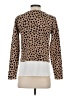 Ann Taylor Animal Print Tan Pullover Sweater Size XS - photo 2