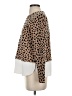 Ann Taylor Animal Print Tan Pullover Sweater Size XS - photo 5