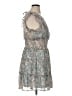 Trixxi 100% Polyester Paisley Teal Cocktail Dress Size XL - photo 4