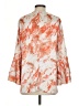 misook 100% Polyester Orange Kimono Size S - photo 2