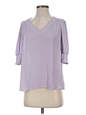 Maison d' Amelie 3/4 Sleeve Blouse (view 1)