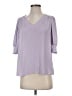 Maison d' Amelie 100% Polyester Purple 3/4 Sleeve Blouse Size S - photo 1