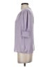 Maison d' Amelie 100% Polyester Purple 3/4 Sleeve Blouse Size S - photo 5