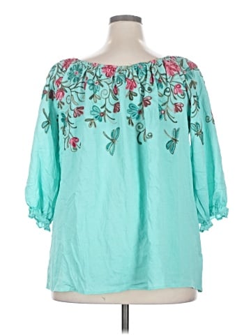 Kindred 3/4 Sleeve Blouse (view 2)