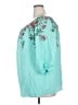 Kindred 100% Polyester Teal 3/4 Sleeve Blouse Size 3X - photo 5