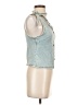 Assorted Brands Blue Sleeveless Blouse Size S - photo 4