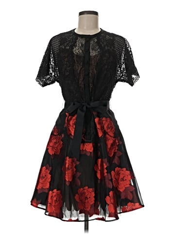 Byron Lars Beauty Mark Cocktail Dress (view 1)