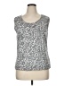 Chances R Gray Sleeveless Top Size XL - photo 1