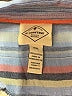 St. John's Bay 100% Cotton Stripes Blue Long Sleeve Button-Down Shirt Size XXL - photo 7