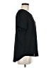 Pleione 100% Polyester Black Short Sleeve Top Size M - photo 4