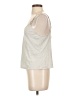 Worth New York Silver Sleeveless Top Size S - photo 5