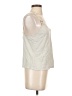 Worth New York Silver Sleeveless Top Size S - photo 4