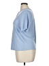 Liz Claiborne Blue Short Sleeve Blouse Size XL (petite) - photo 5