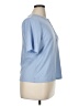 Liz Claiborne Blue Short Sleeve Blouse Size XL (petite) - photo 4