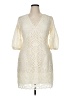 Sundance 100% Polyester Ivory Cocktail Dress Size 14 (petite) - photo 1
