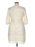 Sundance 100% Polyester Ivory Cocktail Dress Size 14 (petite) - photo 2