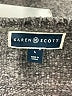 Karen Scott 100% Polyester Tweed Gray Pullover Sweater Size L - photo 7