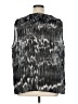 Sunny Leigh 100% Polyester Silver Sleeveless Blouse Size 1X - photo 2