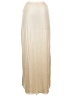 Aerie Metallic Ivory Casual Skirt Size S - photo 2