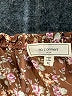 No Comment 100% Polyester Floral Brown Casual Dress Size XL - photo 7