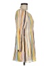 Spense 100% Polyester Stripes Yellow Casual Dress Size M - photo 4