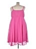 Torrid 100% Polyester Solid Pink Cocktail Dress Size 3X Plus (3) - photo 2