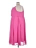 Torrid 100% Polyester Solid Pink Cocktail Dress Size 3X Plus (3) - photo 5
